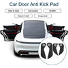 Ford EcoSport (2013) - Black Set Car Door Anti Kick Pad Sticker Protector