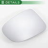 Ford Transit Left Side White Mirror Glass with Back Convex Non-Heated