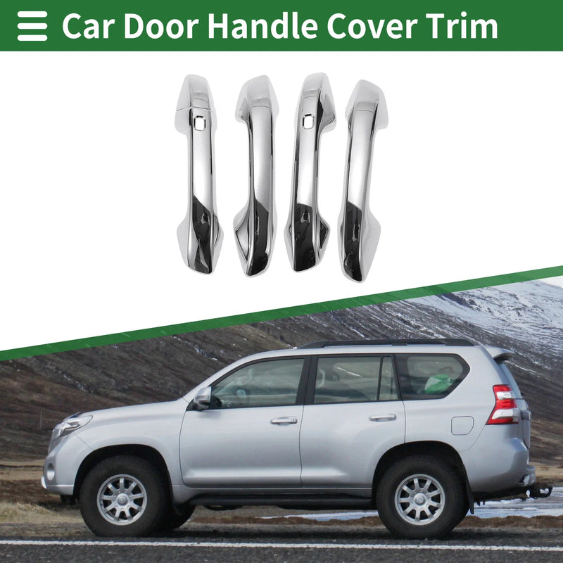 KIA Seltos Forte (2019-2023) Silver Tone Smart Door Handle Cover Trim