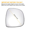Mercedes VITO Right Side White Mirror Glass (2003-2010)