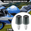 Honda Motorcycle Handlebar End Plug Grips 7/8"
