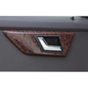 Mercedes GLK 4x Agate Woodgrain Door Handle Cover Trim (2013–2015)