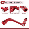 Honda CRF110F (2013-2018) Red Folding Motorcycle Gear Shifter Lever