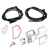 Honda Fit Jazz Hatchback 2004-2006 Rear Door Weatherstrip Set