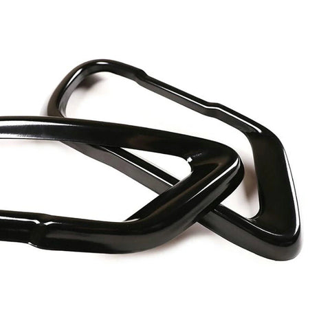 BMW X5 G05 X7 G07 2X Black Stainless Exhaust Pipe Cover Trim (2019–2021)