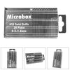 Craft Tool with Case HSS Mini Micro Twist Drill Bit Set 20 x 0.3-1.6mm