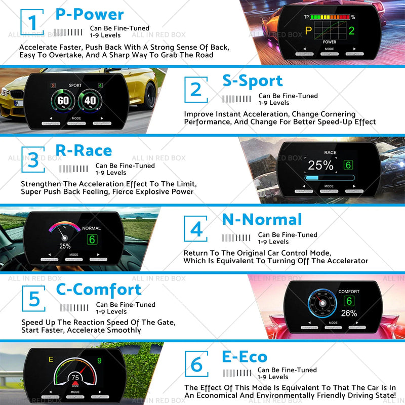 Subaru Outback (2005-2009) - 14 Modes Throttle Controller