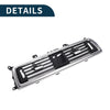BMW 528i 2011 Black Silver Tone Center Dash A/C Outlet