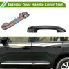 Toyota FJ Cruiser Carbon Fiber Black Exterior Door Handle Cover Trim