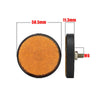 Motorcycle ATV Round Warning Reflectors