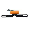 Motorcycle Orange LED Brake Tail Light License Plate Mount Holder Bracket