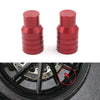 Auto Motor Wheel Tire Car Accessories Red Valve Stem Dust Caps