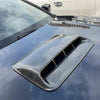 Bonnet Hood Universal Carbon Fibre Look Car Air Scoop Cover (Fits All)