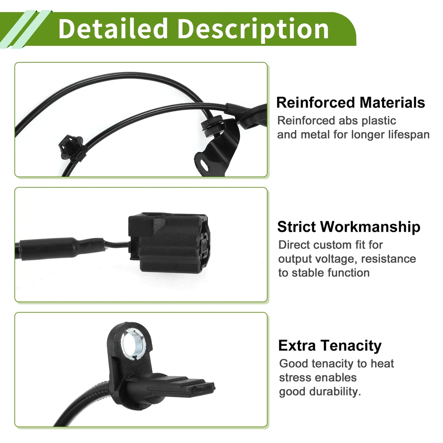 ABS Wheel Speed Sensor for Toyota 86 (2012-2023) - 1 x Rear Left