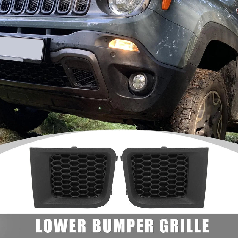Jeep Renegade Lower Bumper Grilles 2 x (2015-2023)