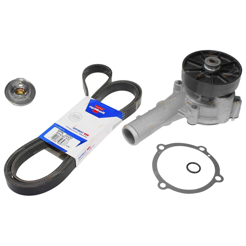 Ford Territory SX SY SZ 4.0L Water Pump Thermostat & Belt Kit (2004-2014)