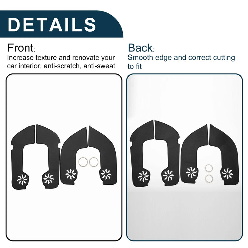 Mercedes-Benz GLB Car Door Leather Anti Kick Pad Sticker (2020-2025)