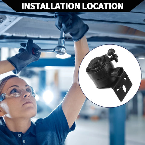Chevrolet Front Left Black Suspension Ride Height Level Sensor