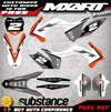 KTM SXF 250 SX 250F (2013-2015) Decals Graphics Kits BEAST Style