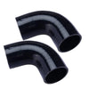 Turbo Intercooler 2 x 2.5 Inch 90 Degree Silicone Hose Pipe Coupler