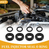 Ford F-Series NBR Rubber Black 4 x Sets Fuel Injector Seal O-Rings