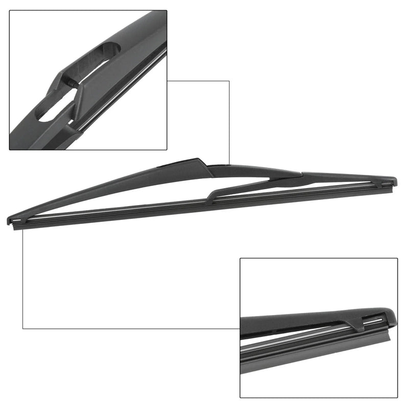 Nissan Juke 12" Rear Windshield Wiper Blade Arm Set (2010-2020)