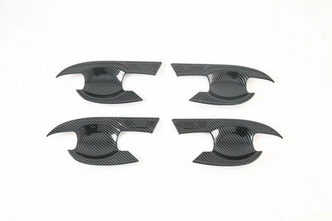 Nissan Navara NP300 D23 Carbon Door Handle Bowl Cover Trim (2015-2021)