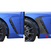 Toyota 86, Subaru BRZ Black Carbon Fiber Side Fender Covers (2022-2024)