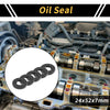 Car Oil Seal 24x52x7mm 5 x Seal Ring Rotary Shaft NBR Rubber