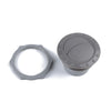 RV Bus ATV A / C Gray 60mm Vent Air Outlet Round Ceiling
