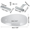 Harley & Honda Motorcycle Handlebar Handguard Protectors