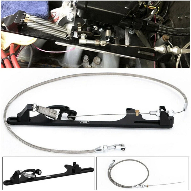Chevy LS1 Engines Throttle Cable Kit / Braided Gas Cable