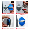 Honda, Toyota, Mazda, Hyundai Blue Car Door Lock Protective Covers
