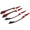 Acura TLX Door Handle Bowl Trim 8Pcs/Set Carbon Fiber (2015–2022)