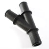 Car 20mm Y Heater 3 Way Water Hose Pipe Fitting Barb Connector
