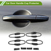 Toyota Highlander Carbon Fiber Black Door Handle Cup Protector (2001-2023)
