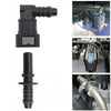 SAE 9 49 14 x Nylon Fuel Line Quick Disconnect 90° Elbow ID 6mm