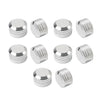 Harley Dyna Softail 10 x Chrome Engine Bolt Topper Caps Covers