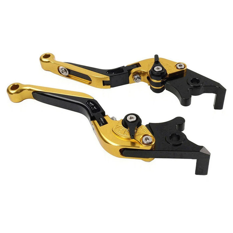 Yamaha YZF R1 R6S R6 CNC Folding Extendable Brake Clutch Levers (2004-2016)