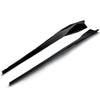 Corvette C8 5VM Style Side Skirts Extension Panel Lip Gloss Black (2020-2023)