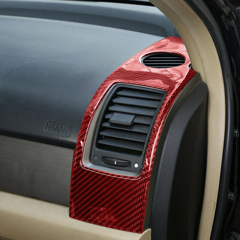 Honda CR-V Carbon Fiber Side Air Vent Outlet Panel Covers (2007-2011)