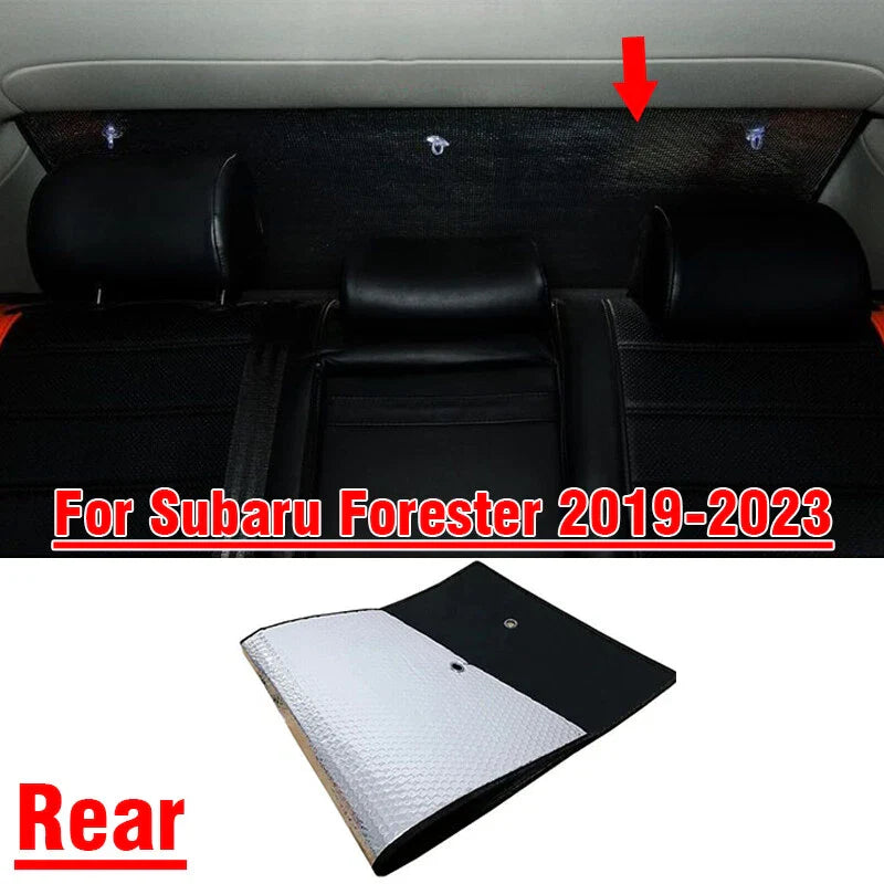 Subaru Forester Rear Windshield Privacy Sunshade Cover (2019–2023)