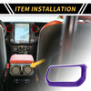Jeep Wrangler JL JLU Rear Air Vent AC Outlet Panel Cover (2018-2023)