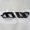 BMW M3 M4 G80 G82 G83 Gloss Black Front Bumper Side Air Vent Covers (2021-2023)