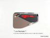 Isuzu D-Max RG01 Chrome/Black Gas Fuel Door Cover Trim (2020-2022)