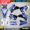 Yamaha YZF 450 (2003-2005) TORNADO STYLE Decals Custom Graphic Kit