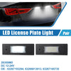 BMW White LED License Plate Light Assembly (2011-2019)
