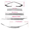 Audi A5 S5 10 x Titanium Black Window Strip Moulding Seal (2018-2024)