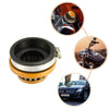 Motorcycle Gold Tone 58mm Round Tapered Air Filter Cleaner