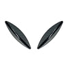 Mercedes Benz C-Class W205 6 x Front Bumper Lip Spoiler Fins (2015-2018)